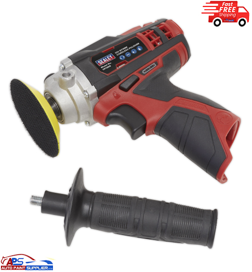 Cordless Polisher Kit Ø71mm 12V - 2 Batteries